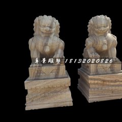 北京獅石雕，廣場動(dòng)物石雕