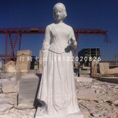 大理石南丁格爾石雕，醫(yī)院名人石雕