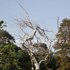 不銹鋼樹根雕塑，公園景觀雕塑