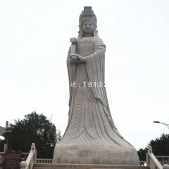 媽祖石雕，廣場神仙石雕