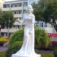 醫(yī)院名人石雕，南丁格爾石雕