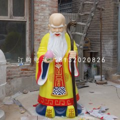 南極仙翁雕塑，玻璃鋼老壽星