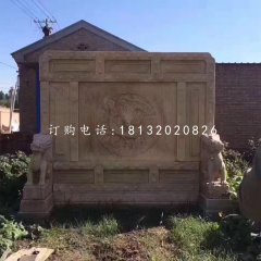石雕屏風，仿古景觀石雕