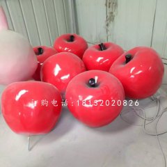 蘋果雕塑，玻璃鋼仿真水果