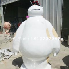 玻璃鋼大白雕塑，電影角色雕塑