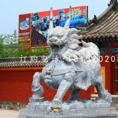 麒麟石雕，廣場(chǎng)神獸石雕