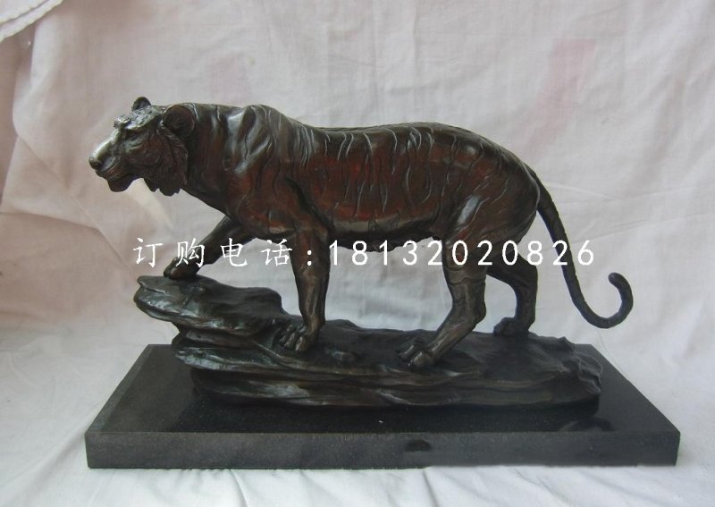 銅雕老虎，動(dòng)物銅雕 (2)