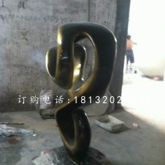 抽象雕塑，公園景觀銅雕