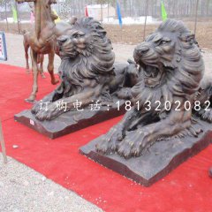 匯豐獅銅雕，銅雕西洋獅