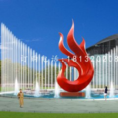 不銹鋼抽象鳳凰雕塑，廣場不銹鋼雕塑