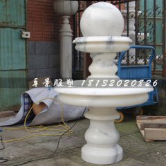 大廳石雕風(fēng)水球，室內(nèi)風(fēng)水球