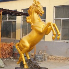 銅馬雕塑，立馬成功銅雕
