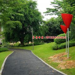 玻璃鋼抽象雕塑，公園景觀雕塑