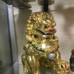 玻璃鋼北京獅雕塑，玻璃鋼噴漆雕塑