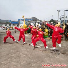 玻璃鋼人物運動